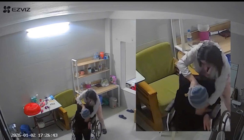 Khẩn trương điều tra vụ cụ bà bị người chăm sóc bạo hành - ảnh 1