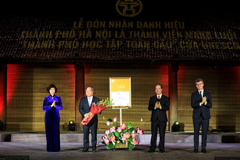 Hà Nội đón nhận danh hiệu thành viên Mạng lưới “Thành phố học tập toàn cầu” - ảnh 3