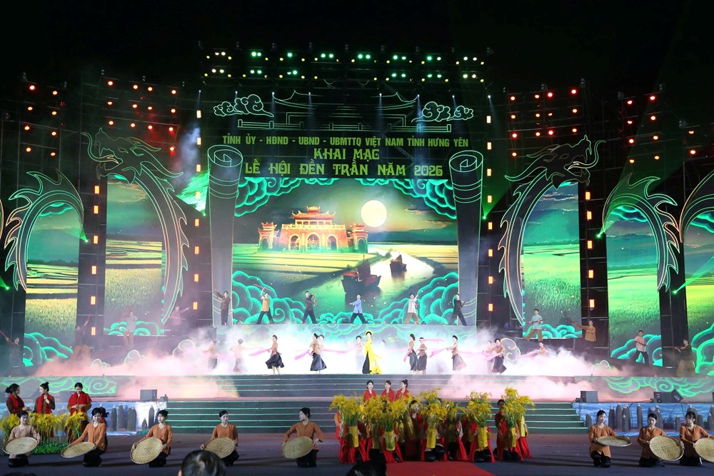 Khai mạc Lễ hội đền Trần Hưng Yên 2026, rực sáng hào khí Đông A - ảnh 5
