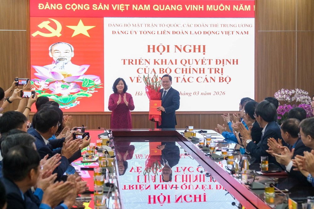 Ông Nguyễn Anh Tuấn được chỉ định giữ chức Bí thư Đảng uỷ Tổng LĐLĐ Việt Nam - ảnh 2