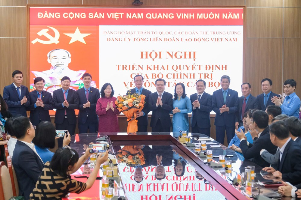 Ông Nguyễn Anh Tuấn được chỉ định giữ chức Bí thư Đảng uỷ Tổng LĐLĐ Việt Nam - ảnh 3
