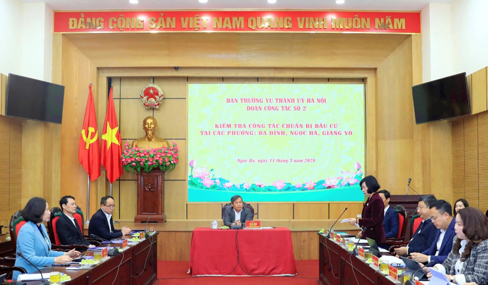 Chủ tịch UBND TP Hà Nội: Bảo đảm an ninh, an toàn tại các điểm bỏ phiếu và cử tri đi bầu cử - ảnh 1