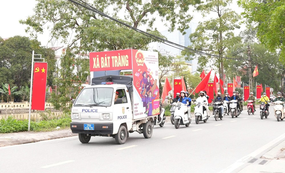 Hà Nội: Tích cực công tác tuyên truyền cho Ngày hội của toàn dân - ảnh 4