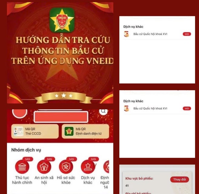 Tra cứu ứng cử viên đại biểu Quốc hội và HĐND các cấp trên ứng dụng VneID - ảnh 1