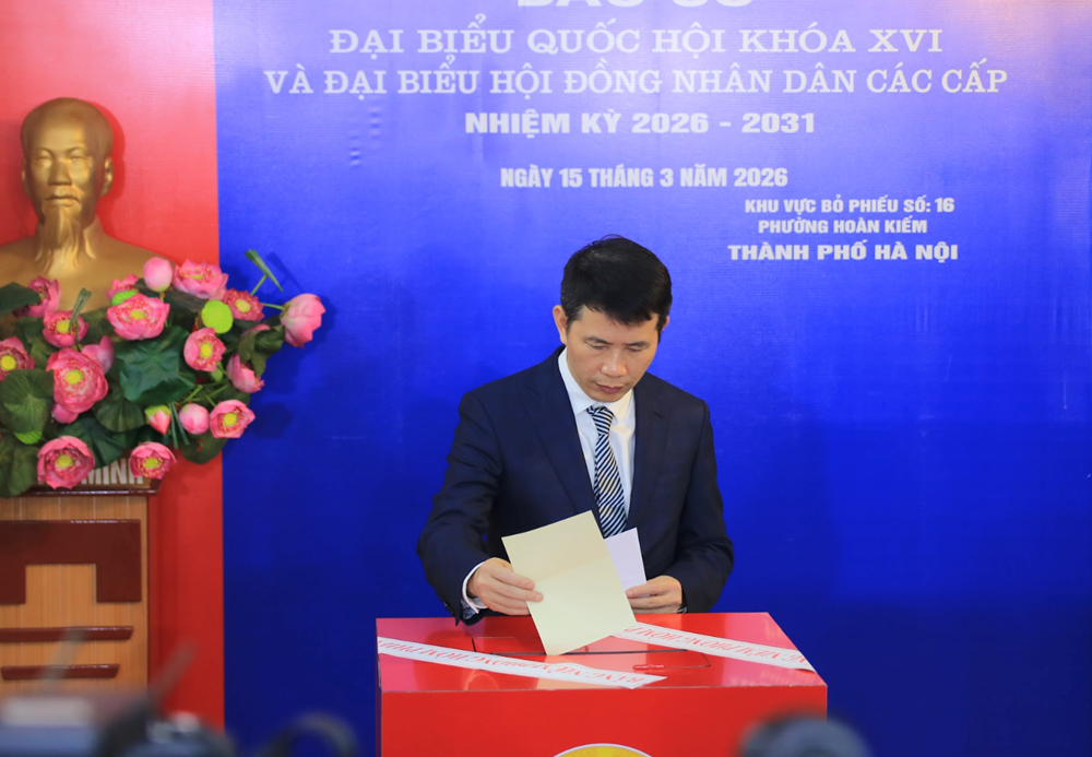 Cử tri trên địa bàn phường Hoàn Kiếm gửi trọn niềm tin vào lá phiếu - ảnh 5