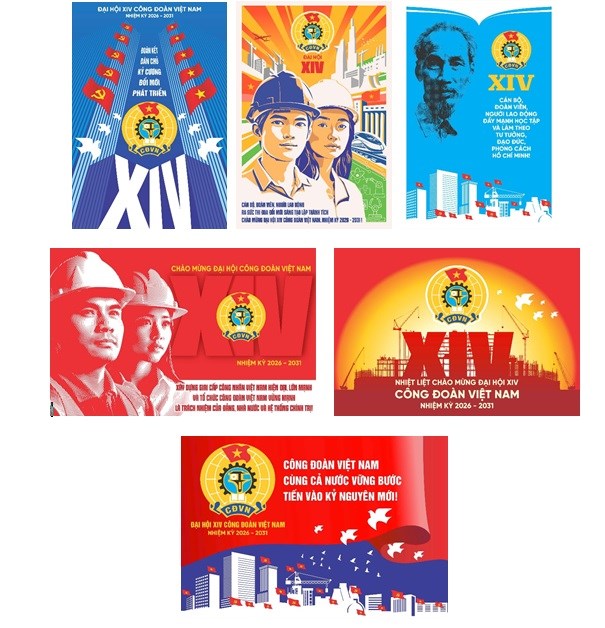 Công bố logo Đại hội XIV Công đoàn Việt Nam - ảnh 2