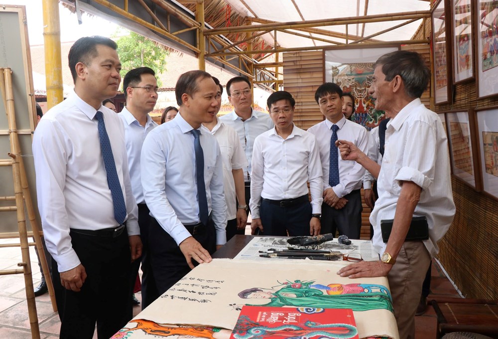 Trưng bày 4 dòng tranh dân gian Việt Nam - ảnh 3