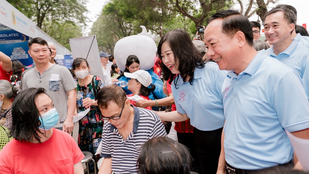 Hơn 10.000 người dân tham gia hưởng ứng Ngày Sức khoẻ toàn dân - ảnh 3