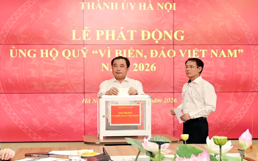 Hà Nội phát động ủng hộ Quỹ “Vì biển, đảo Việt Nam” năm 2026 - ảnh 1