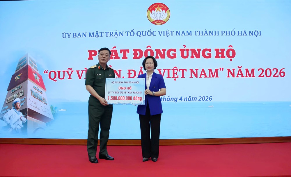 Hà Nội phát động ủng hộ Quỹ “Vì biển, đảo Việt Nam” năm 2026 - ảnh 3