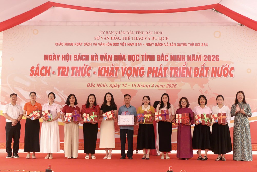 Ngày hội Sách và Văn hóa đọc Việt Nam tại Thư viện Bắc Ninh số 2 - ảnh 2