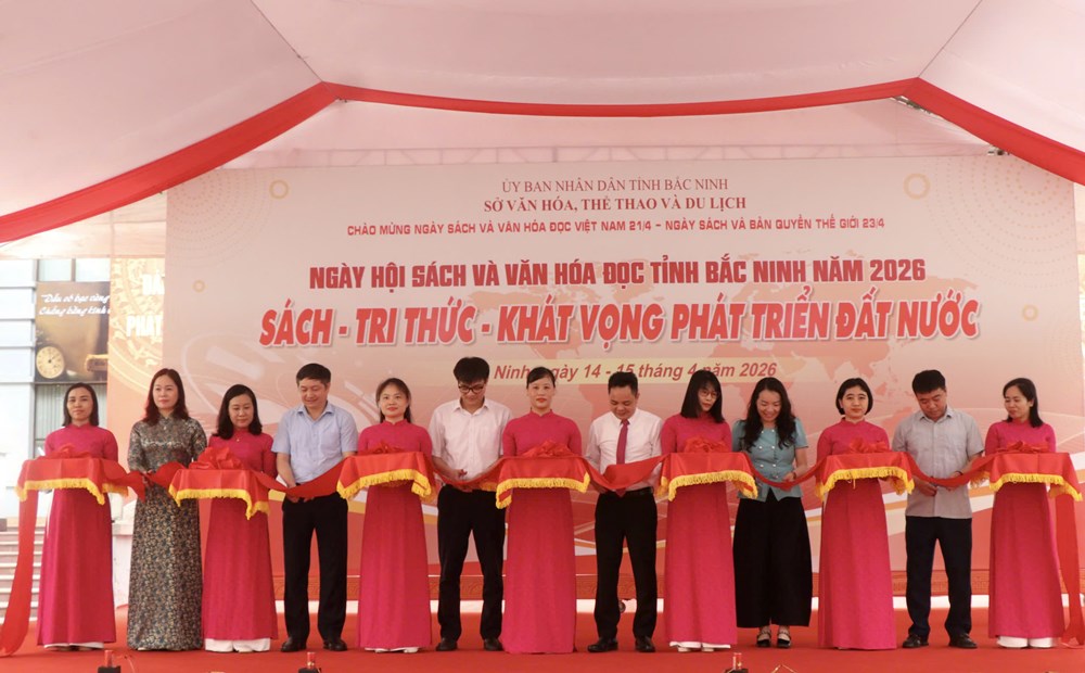 Ngày hội Sách và Văn hóa đọc Việt Nam tại Thư viện Bắc Ninh số 2 - ảnh 1