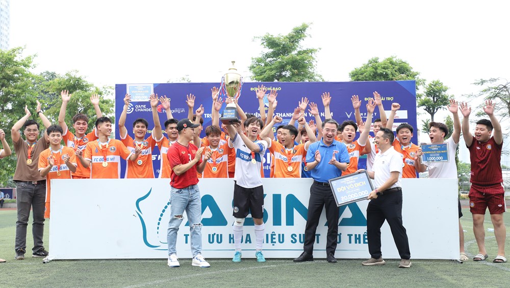 Đội Đông Mỹ FC giành chức vô địch giải bóng đá Thanh niên Việt Nam – Cúp ASINA 2026 - ảnh 2