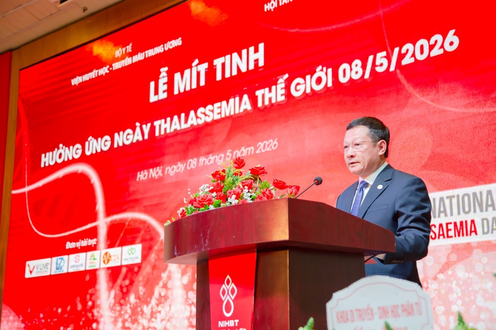 Lan tỏa yêu thương tới người bệnh tan máu bẩm sinh - ảnh 1