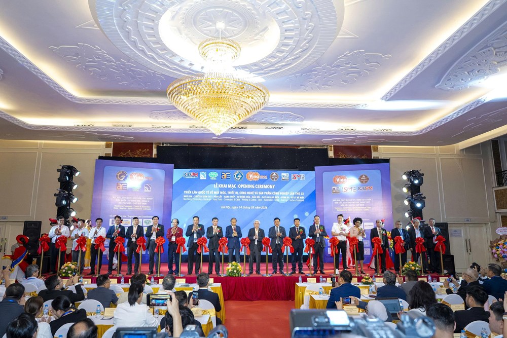 280 doanh nghiệp trong nước và quốc tế triển lãm về sản phẩm công nghiệp lần thứ 23  - ảnh 1