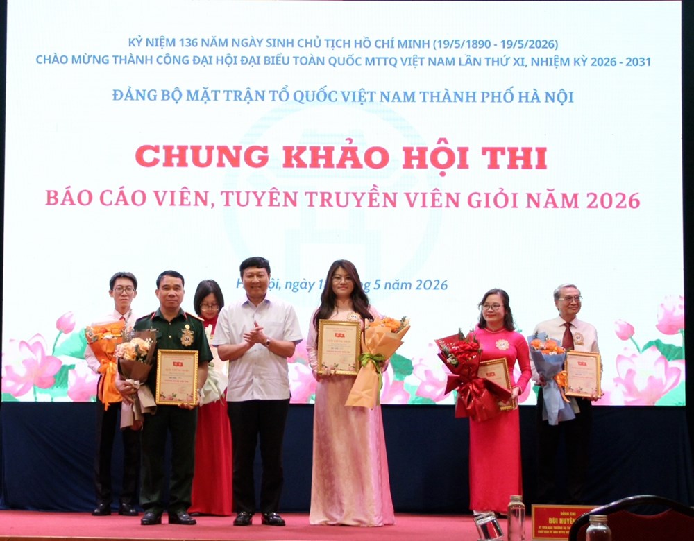 Chung khảo Hội thi Báo cáo viên, Tuyên truyền viên giỏi - ảnh 3