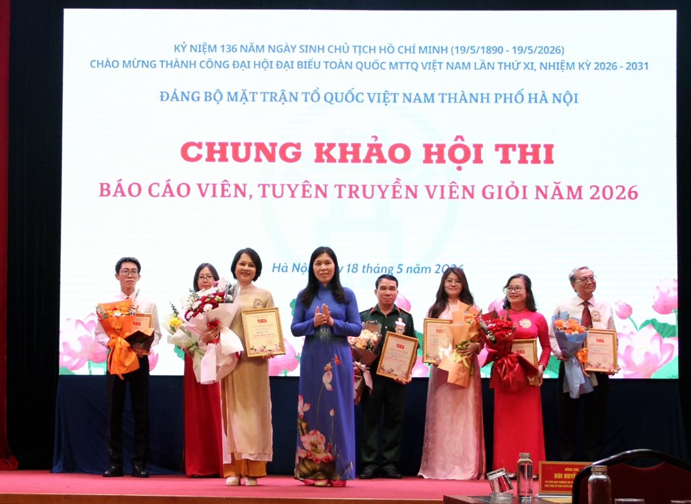 Chung khảo Hội thi Báo cáo viên, Tuyên truyền viên giỏi - ảnh 2
