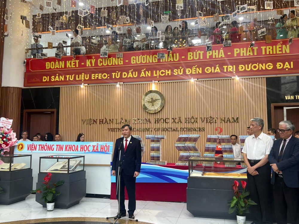 Trưng bày “Di sản tư liệu EFEO: Từ dấu ấn lịch sử đến giá trị đương đại” - ảnh 1