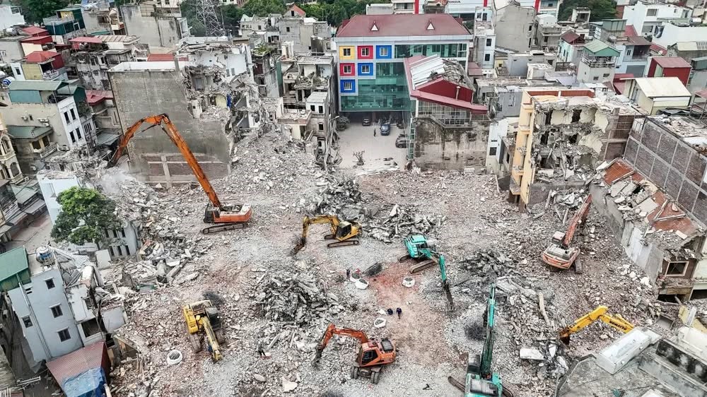 Hà Nội đang triển khai giải phóng mặt bằng hơn 1.400 dự án - ảnh 2