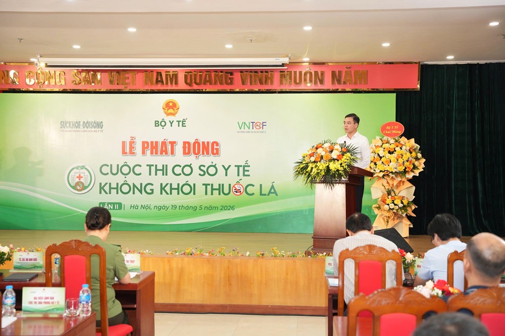 Phát động cuộc thi “Cơ sở y tế không khói thuốc lá” lần II - ảnh 2