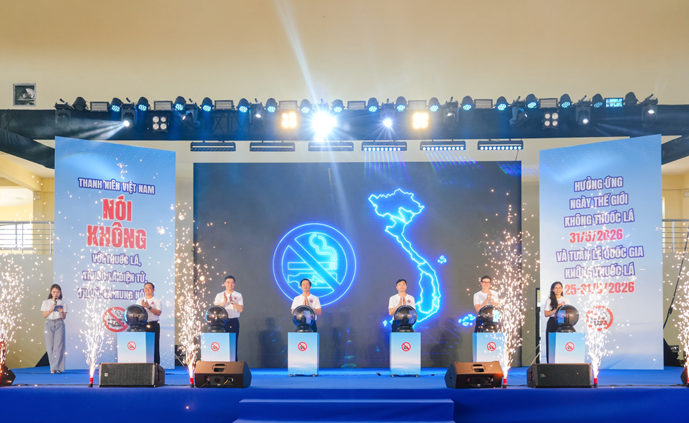 Tuổi trẻ Việt Nam tiên phong vì môi trường không khói thuốc - ảnh 1