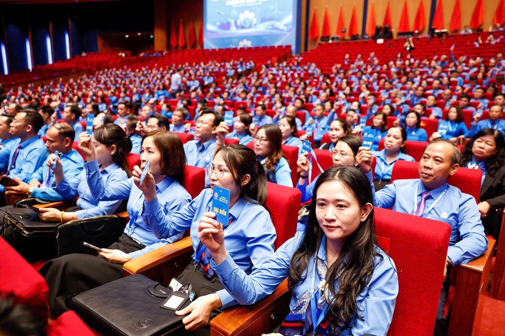 Khai mạc Đại hội XIV Công đoàn Việt Nam - ảnh 8