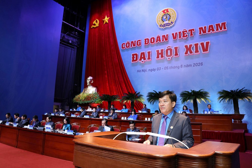Khai mạc Đại hội XIV Công đoàn Việt Nam - ảnh 6