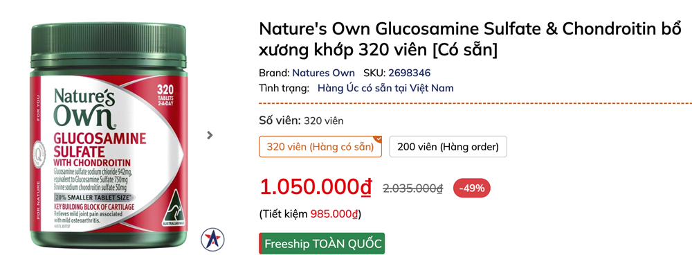Bộ Y tế đề nghị rà soát thực phẩm ochức năng Nature’s Own bị Australia thu hồi - ảnh 1