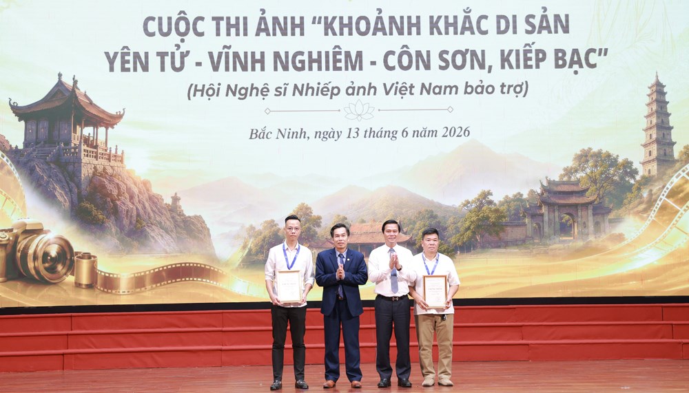 26 tác phẩm được trao giải cuộc thi ảnh “Khoảnh khắc di sản Yên Tử - Vĩnh Nghiêm - Côn Sơn, Kiếp Bạc“ - ảnh 4