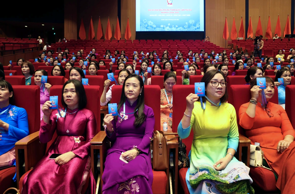 Khai mạc phiên thứ nhất Đại hội đại biểu phụ nữ toàn quốc lần thứ XIV - ảnh 4