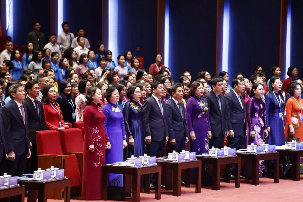 Khai mạc trọng thể Đại hội đại biểu toàn quốc Hội LHPN Việt Nam lần thứ XIV - ảnh 4