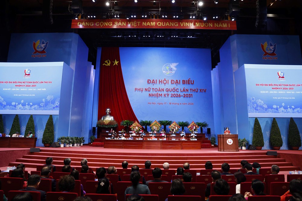 Khai mạc trọng thể Đại hội đại biểu toàn quốc Hội LHPN Việt Nam lần thứ XIV - ảnh 6