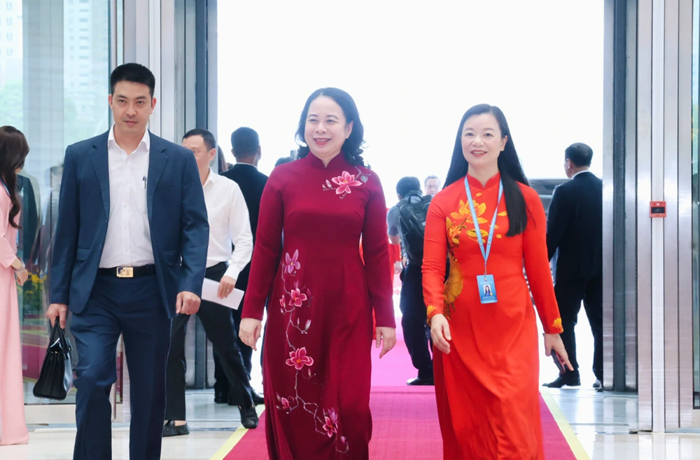 Khai mạc trọng thể Đại hội đại biểu toàn quốc Hội LHPN Việt Nam lần thứ XIV - ảnh 8