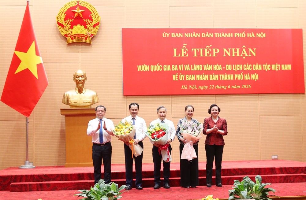 Hà Nội tiếp nhận quản lí Vườn quốc gia Ba Vì và Làng Văn hóa - Du lịch các dân tộc Việt Nam - ảnh 6