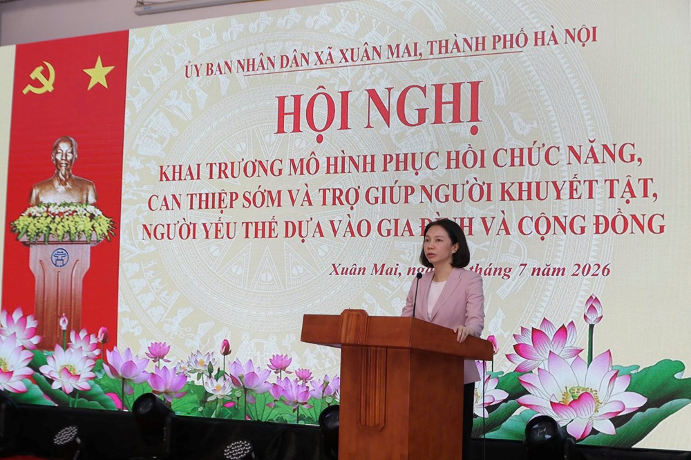 Hà Nội thí điểm mô hình phục hồi chức năng cộng đồng cho người yếu thế - ảnh 2