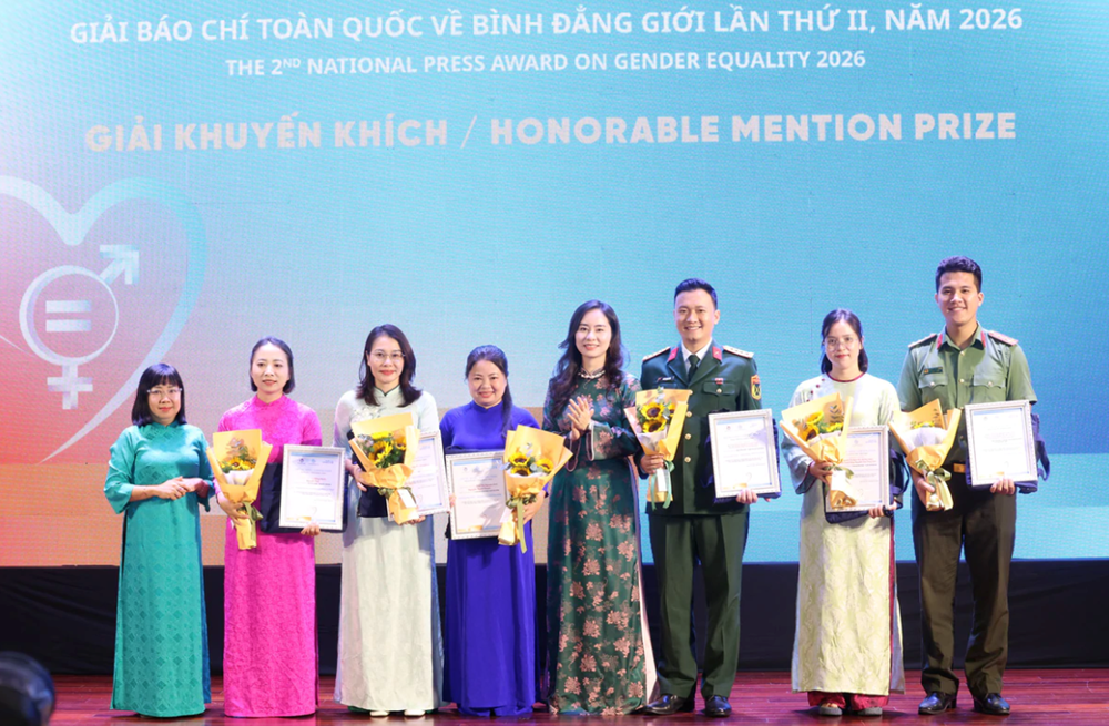24 tác phẩm xuất sắc được trao giải Báo chí toàn quốc về bình đẳng giới lần thứ II - ảnh 6