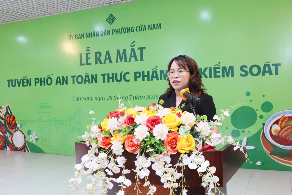 Hà Nội: Ra mắt mô hình “Tuyến phố an toàn thực phẩm có kiểm soát“ - ảnh 1