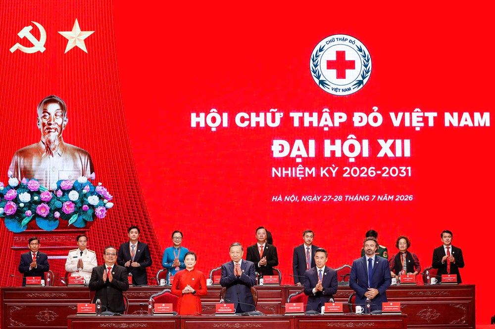 Tổng Bí thư, Chủ tịch nước Tô Lâm giữ cương vị Chủ tịch danh dự Hội Chữ thập đỏ Việt Nam  - ảnh 1