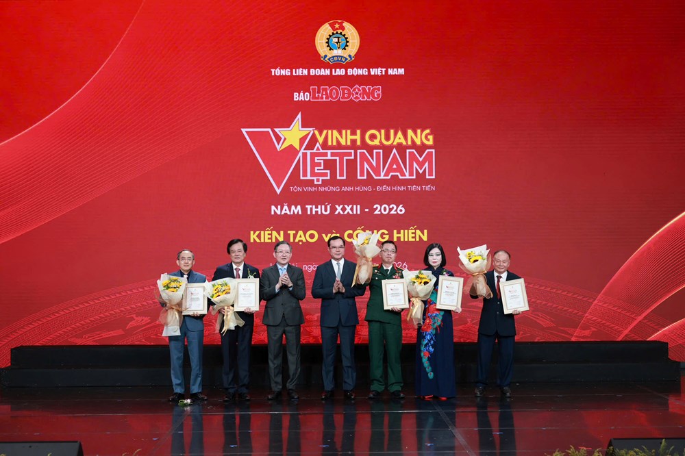 Chương trình Vinh quang Việt Nam 2026 vinh danh những tấm gương cống hiến  - ảnh 5