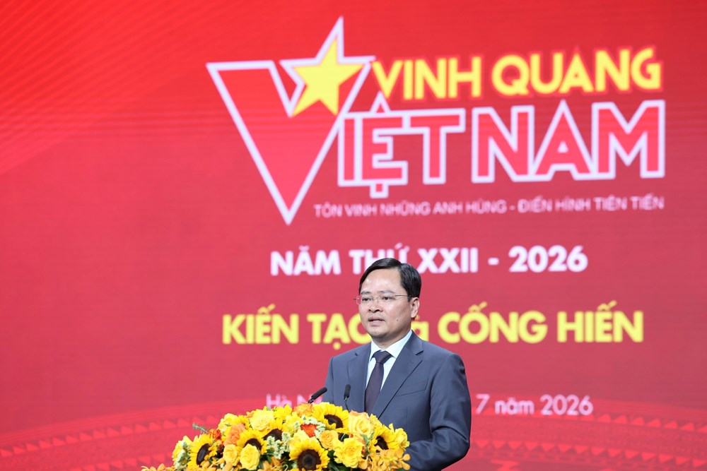 Chương trình Vinh quang Việt Nam 2026 vinh danh những tấm gương cống hiến  - ảnh 2