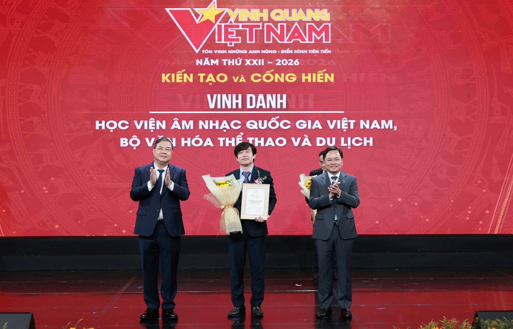 Chương trình Vinh quang Việt Nam 2026 vinh danh những tấm gương cống hiến  - ảnh 3