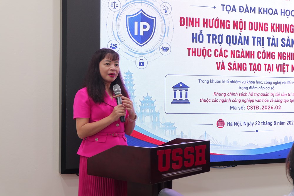 Hoàn thiện khung chính sách quản trị tài sản trí tuệ trong công nghiệp văn hóa - ảnh 2