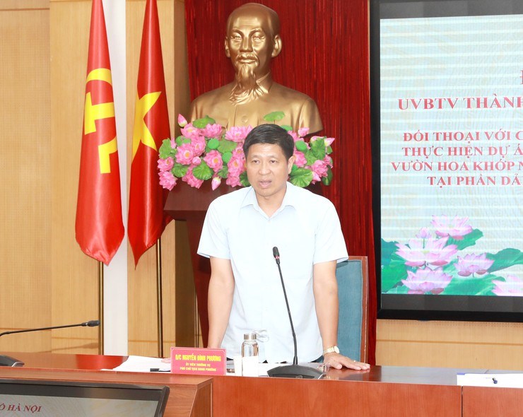 Hà Nội: Đối thoại về giải phóng mặt bằng dự án bãi đỗ xe Vành đai 1 tại phường Ô Chợ Dừa - ảnh 1