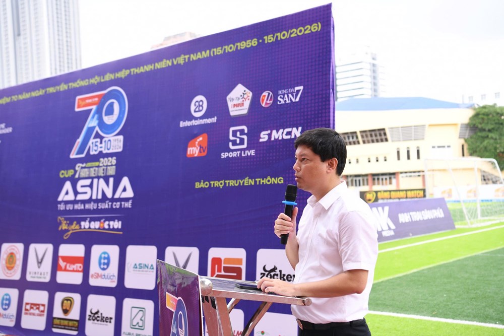 Khai mạc giải bóng đá Thanh niên - Cúp Asina 2026 - ảnh 1