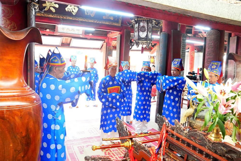Theo dấu tích Thánh Tản kéo vó bắt cá trong Lễ hội Đả Ngư - ảnh 1