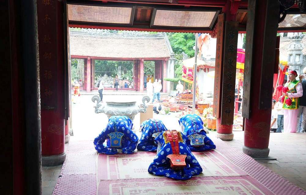 Theo dấu tích Thánh Tản kéo vó bắt cá trong Lễ hội Đả Ngư - ảnh 2