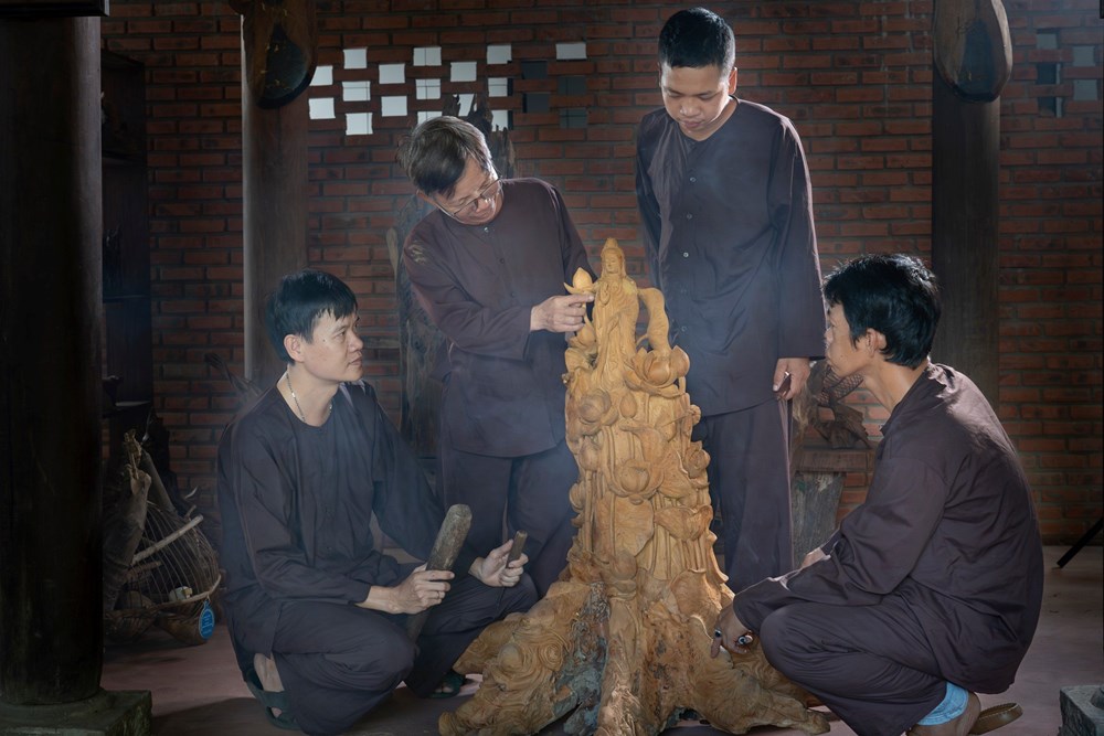Tổ chức tham quan tại làng mộc Kim Bồng  - ảnh 5