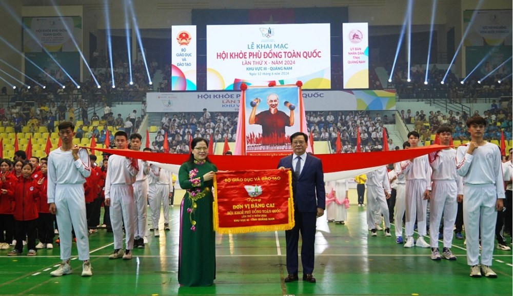 Khai mạc Hội khỏe Phù Đổng toàn quốc khu vực III tại Quảng Nam - ảnh 2