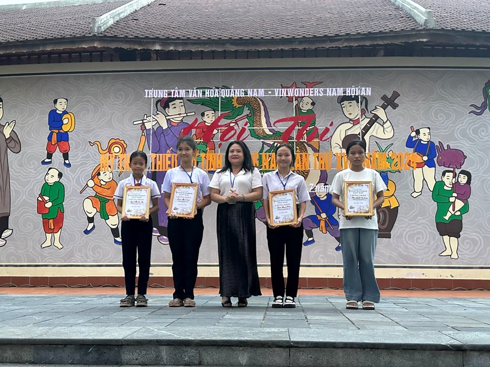 Tam Kỳ, Hiệp Đức đoạt giải nhất toàn đoàn Hội thi Mỹ thuật thiếu nhi tỉnh Quảng Nam - ảnh 1