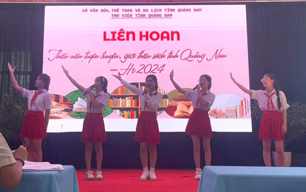 Liên hoan thiếu niên tuyên truyền, giới thiệu sách - ảnh 1